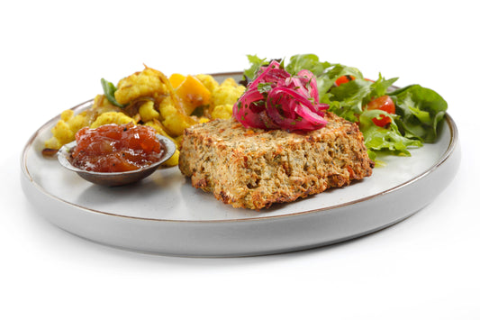 Sysco Simply Plant Based Chestnut & Seed Roast 12 x 120g Ready Meals Asetena Pa 