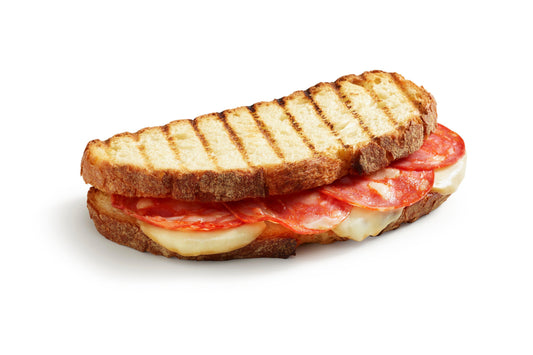 D&CO Kitchen Sourdough Toastie with Smoked Cheese & Salami 22 x 166g Ready Meals Asetena Pa 