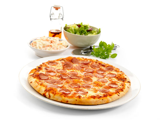 Sysco Classic Stonebaked Pepperoni Pizza 10" 1 x 10 Ready Meals Asetena Pa 