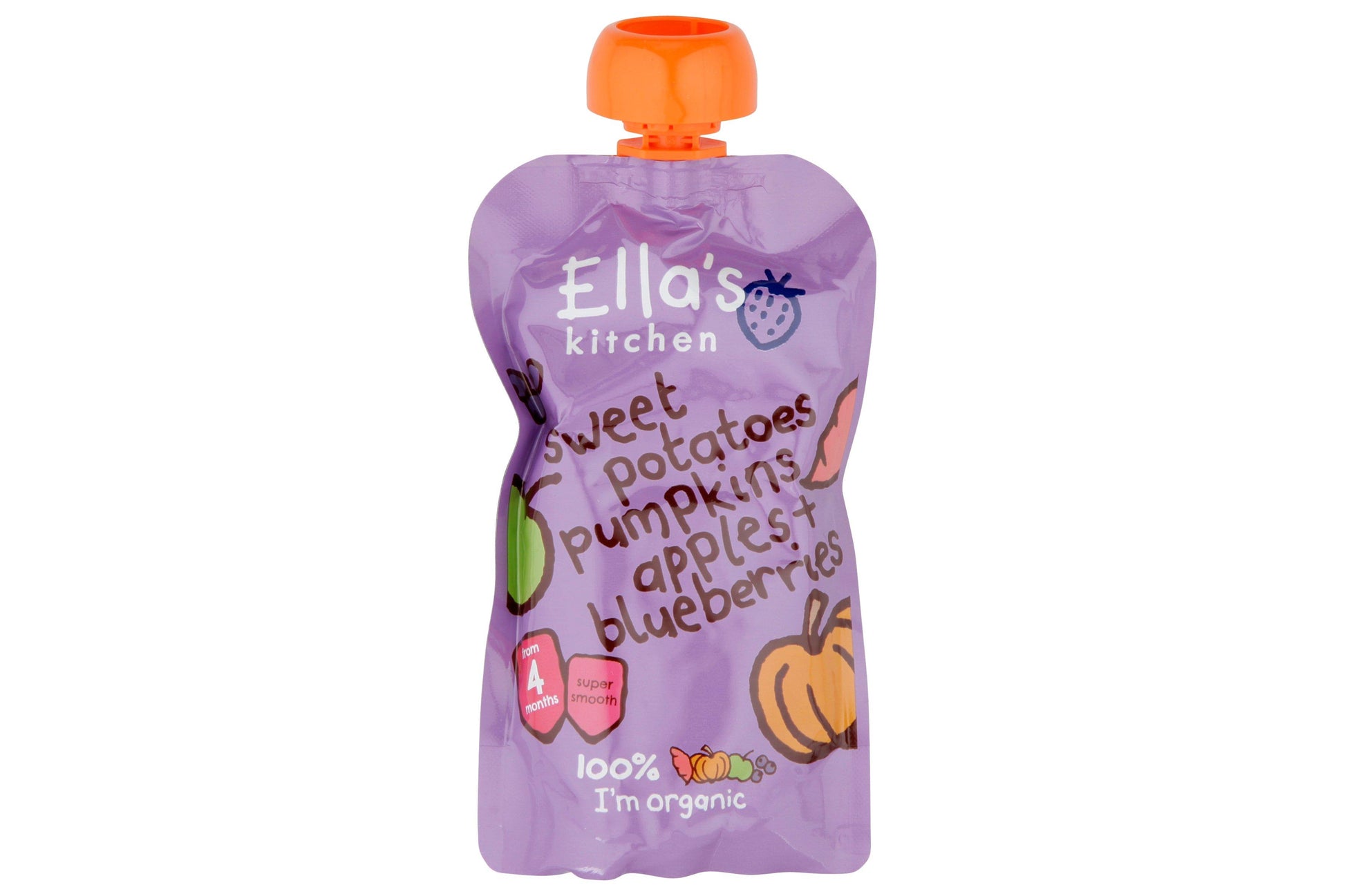 Ella's Kitchen Potato Pumpkin Apple Blueberry 7 x 120g Ready Meals Asetena Pa 