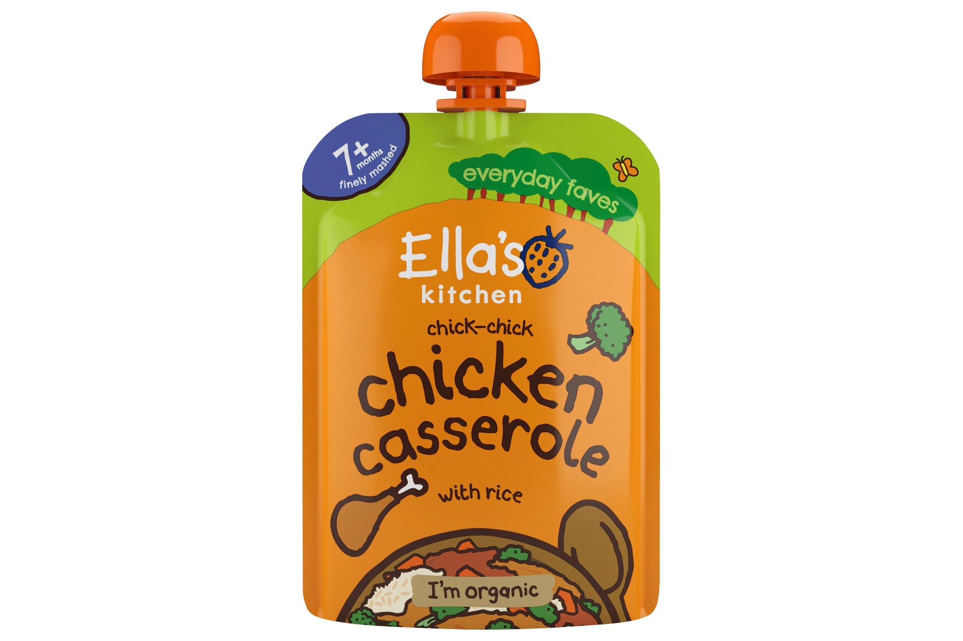Ella's Kitchen Chicken Rice Casserole 6 x 130g Ready Meals Asetena Pa 