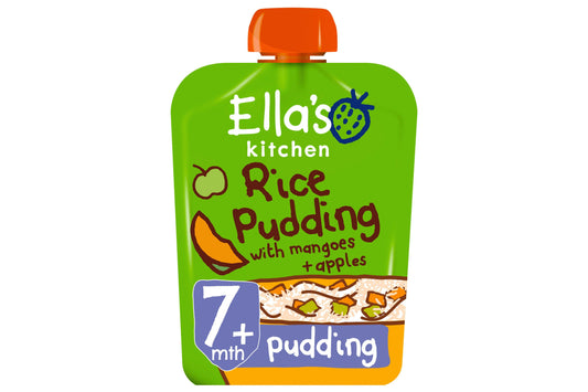 Ella's Kitchen Rice Pudding Mango Apple 6 x 80g Ready Meals Asetena Pa 