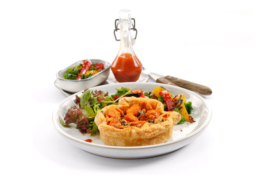 Sysco Simply Plant Based Grilled Vegetable & Harissa Chickpea Tart 1 x 24 Ready Meals Asetena Pa 
