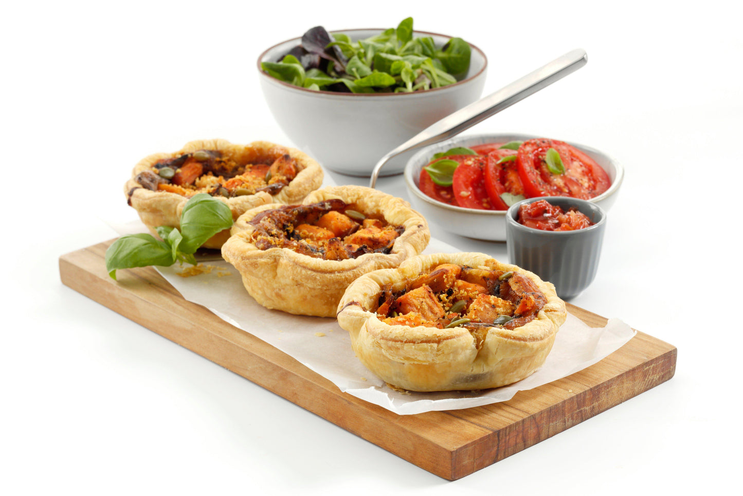 Sysco Simply Plant Based Sweet Potato & Red Onion Marmalade Seeded Tart 1 x 24 Ready Meals Asetena Pa 