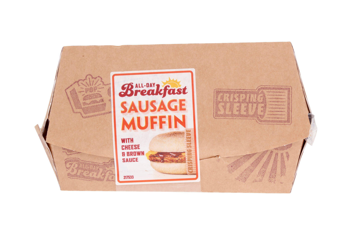 Rustlers All Day Breakfast Sausage Muffin 4 x 133g Ready Meals Asetena Pa 