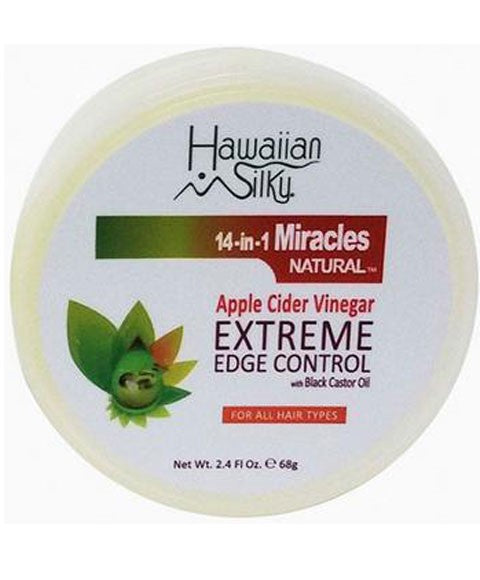 HAWAIIAN SILKY 14 IN 1 MIRACLES APPLE CIDER VINEGAR EXTREME EDGE CONTROL 68 g Hair Moisturizers Asetena Pa 