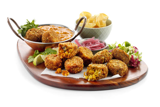 Sysco Classic Chickpea Shawarma & Cauliflower Bhaji Vegan Croquettes 2 x 50 Ready Meals Asetena Pa 