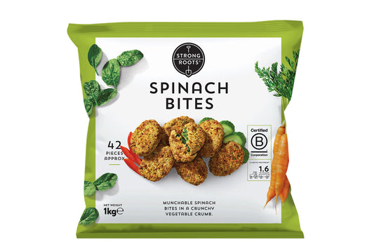 Strong Roots Spinach Bites 1 x 1kg Ready Meals Asetena Pa 