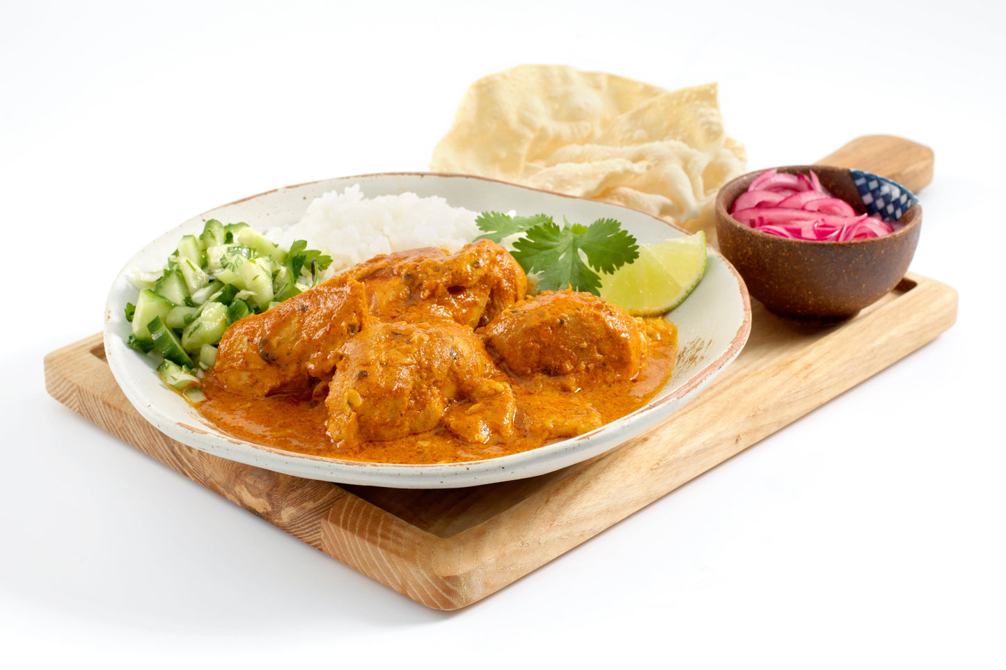 Sysco Premium Slow Cooked Butter Chicken Curry 12 x 350g Ready Meals Asetena Pa 