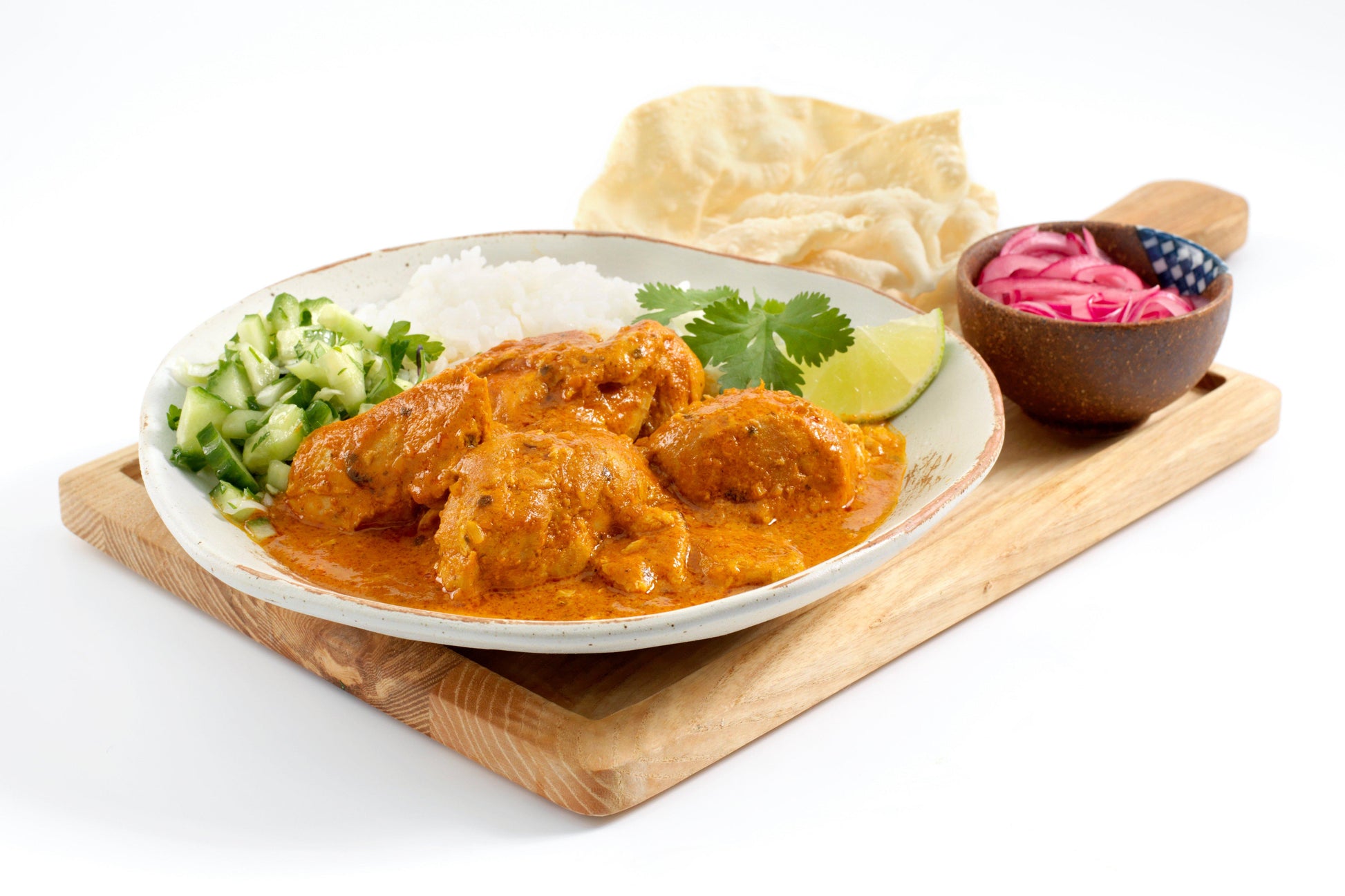 Sysco Premium Slow Cooked Butter Chicken Curry 12 x 350g Ready Meals Asetena Pa 