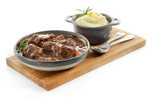Sysco Premium Slow Cooked Beef Featherblade Bourguignon 12 x 350g Ready Meals Asetena Pa 