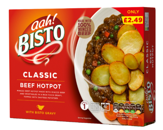 PM 2.49 Bisto Minced Beef Hotpot 6x375g