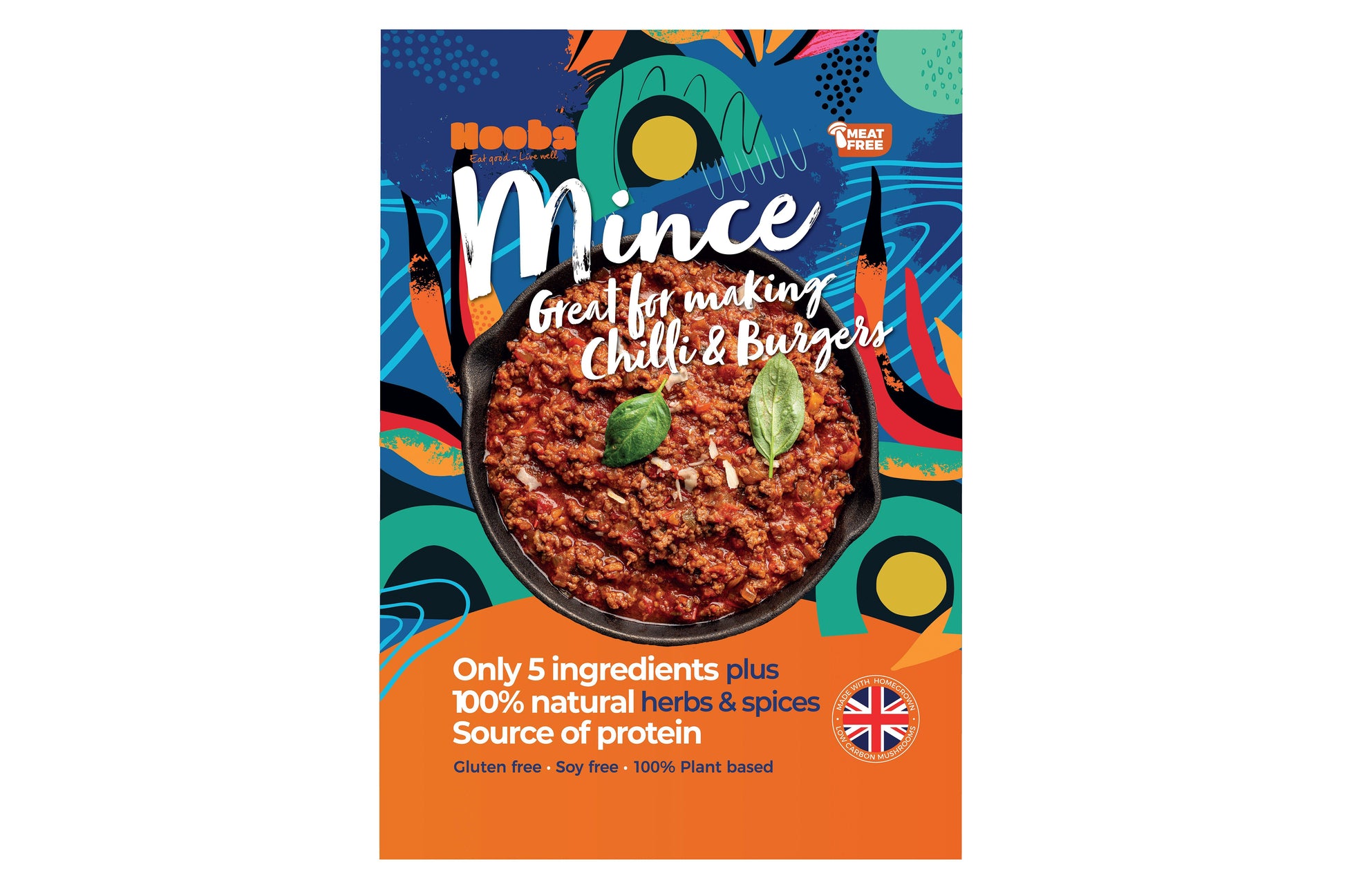 Myco Hooba Plant-Based Mince 1 x 1kg Ready Meals Asetena Pa 