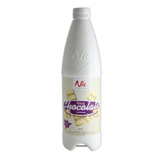 NIC White Choc Sauce 1x900ml