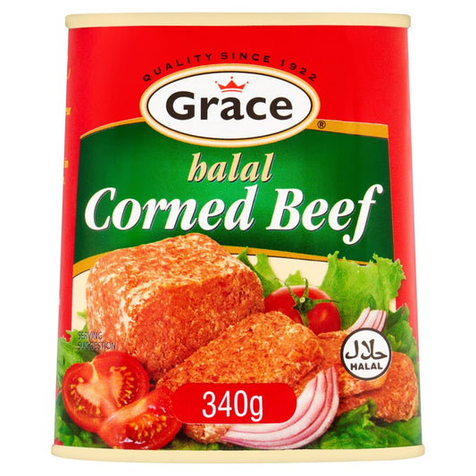 Grace Corned Beef Halal  6x340g