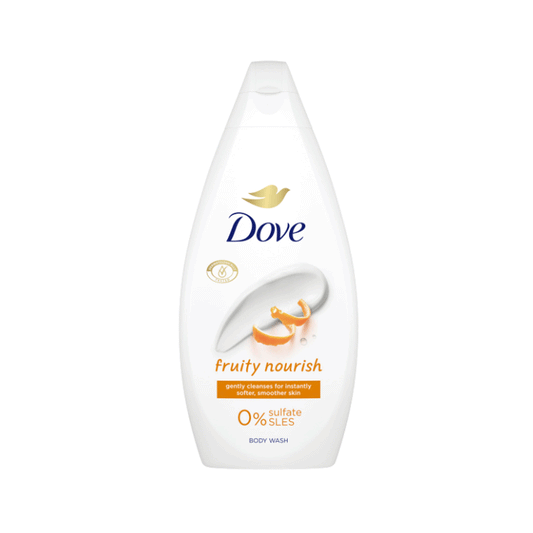 DOVE BODY WASH FRUITY NOURISH 6 × 450ML