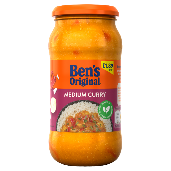 Ben's Original Sce Medium Curry   6x440g