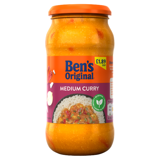 Ben's Original Sce Medium Curry   6x440g