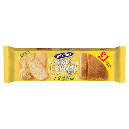 Mcvities Lemon Cake   1x1's