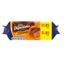 Mcvities Milk Chocolate Caramel Digestives   15x250g