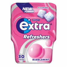 Extra Refreshers Bubblemint Bottle  6x30pc