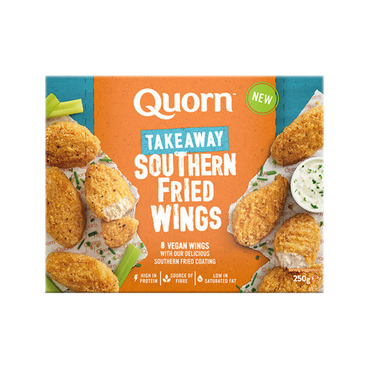 Quorn Vegan Southern Fried Wings 8x250g