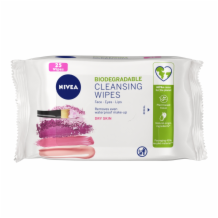 Nivea Bio Wipes Dry Skin  6x25's