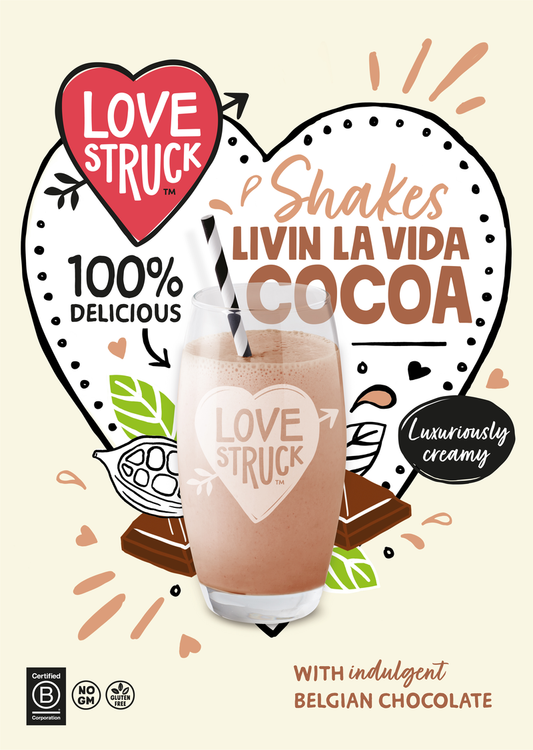 Love Struck MILKSHAKE Chocolate(Vida Cocoa) 25x160g