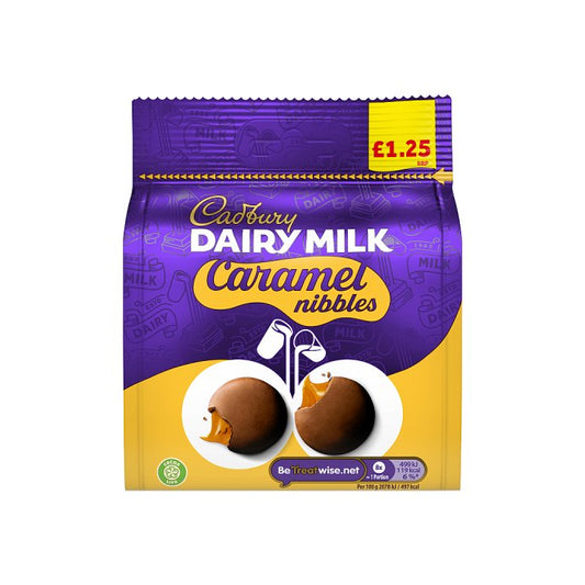 Cadbury Caramel Nibbles   10x95g