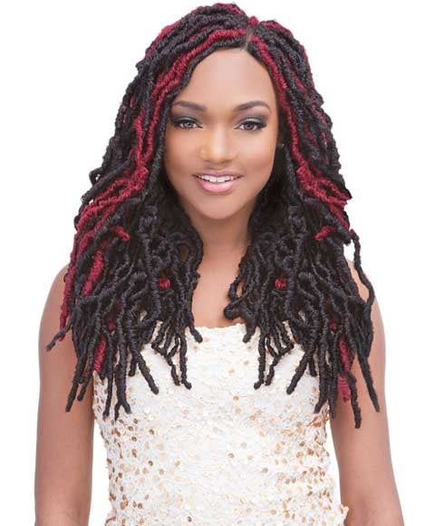 2 X MAMBO SYN NATURAL BORN LOCS 18 Color 4 Hair for Braid Extensions Asetena Pa 
