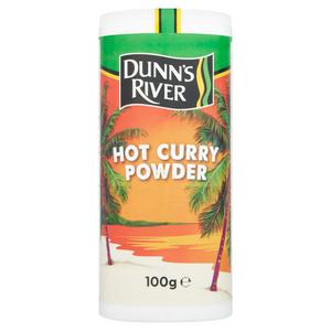 Dunns River Hot Curry Powder  6x100g