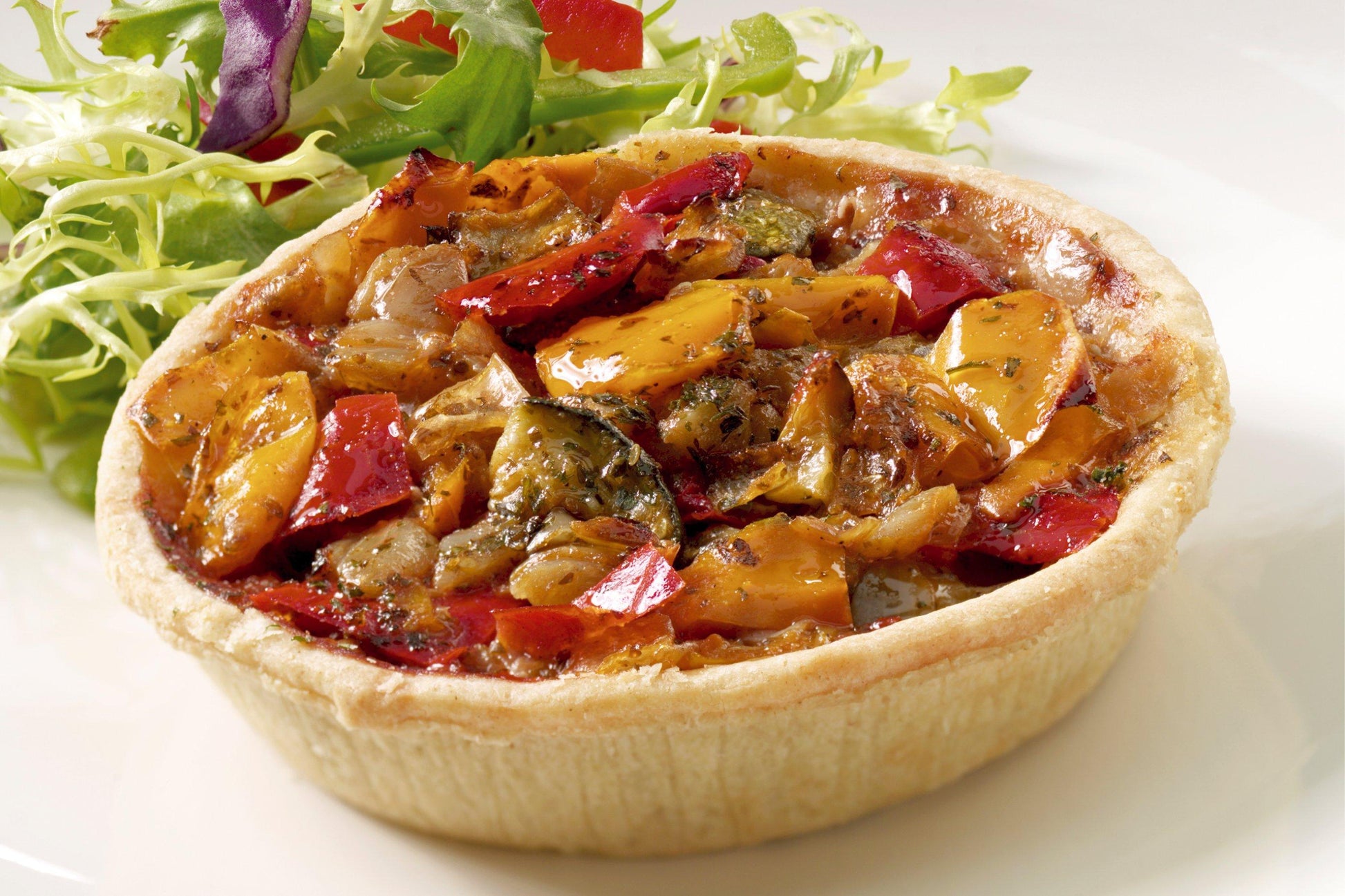 Brakes Mediterranean Vegetable Tartlets 12 x 170g Ready Meals Asetena Pa 