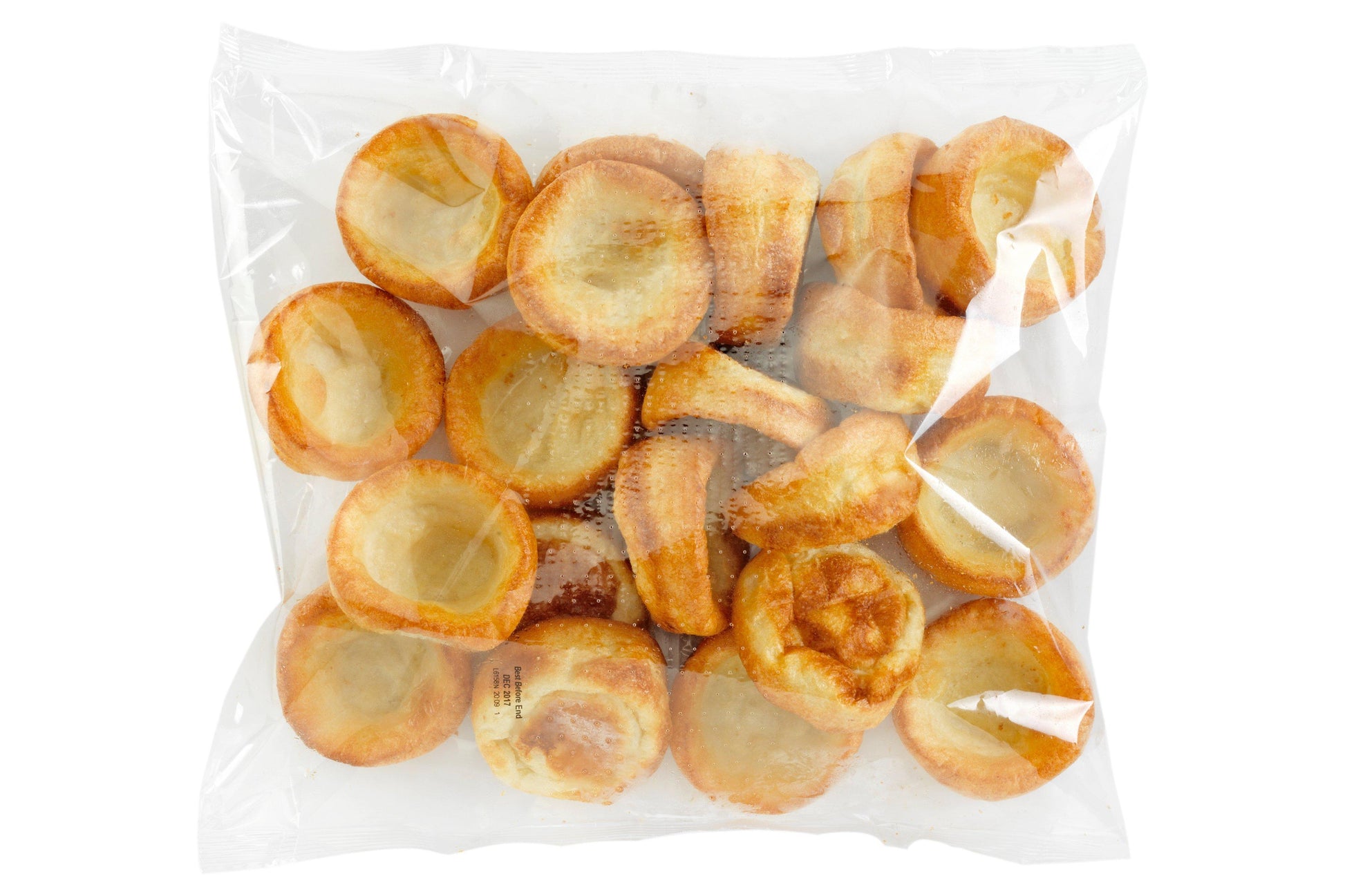 Sysco Classic 3" Fully Baked Yorkshire Puddings 1 x 60 Ready Meals Asetena Pa 