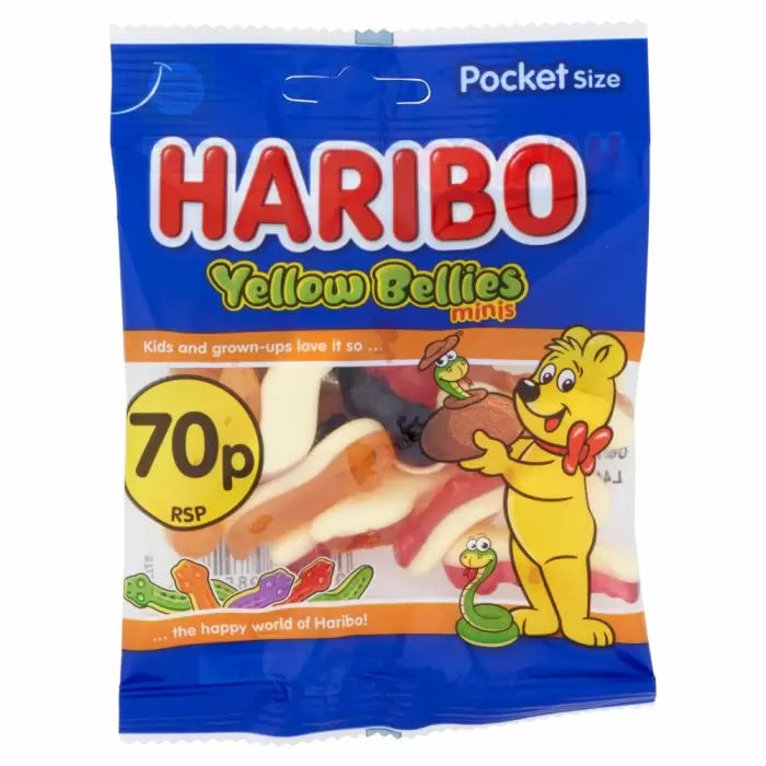 Haribo Mini Yellow Bellies 7  20x60g
