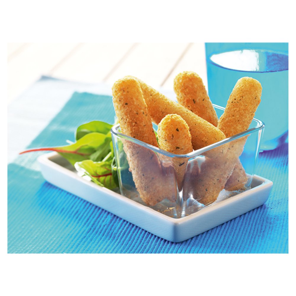 McCain Foodservice Solution Cheese Pickers Breaded Mozzarella Cheese Sticks 1kg