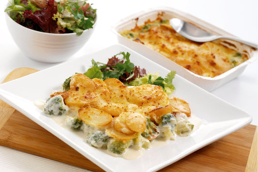 Brakes Broccoli & Cheese Bake 12 x 400g Ready Meals Asetena Pa 