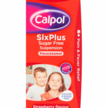 Calpol Six Plus Sachets  6x12's