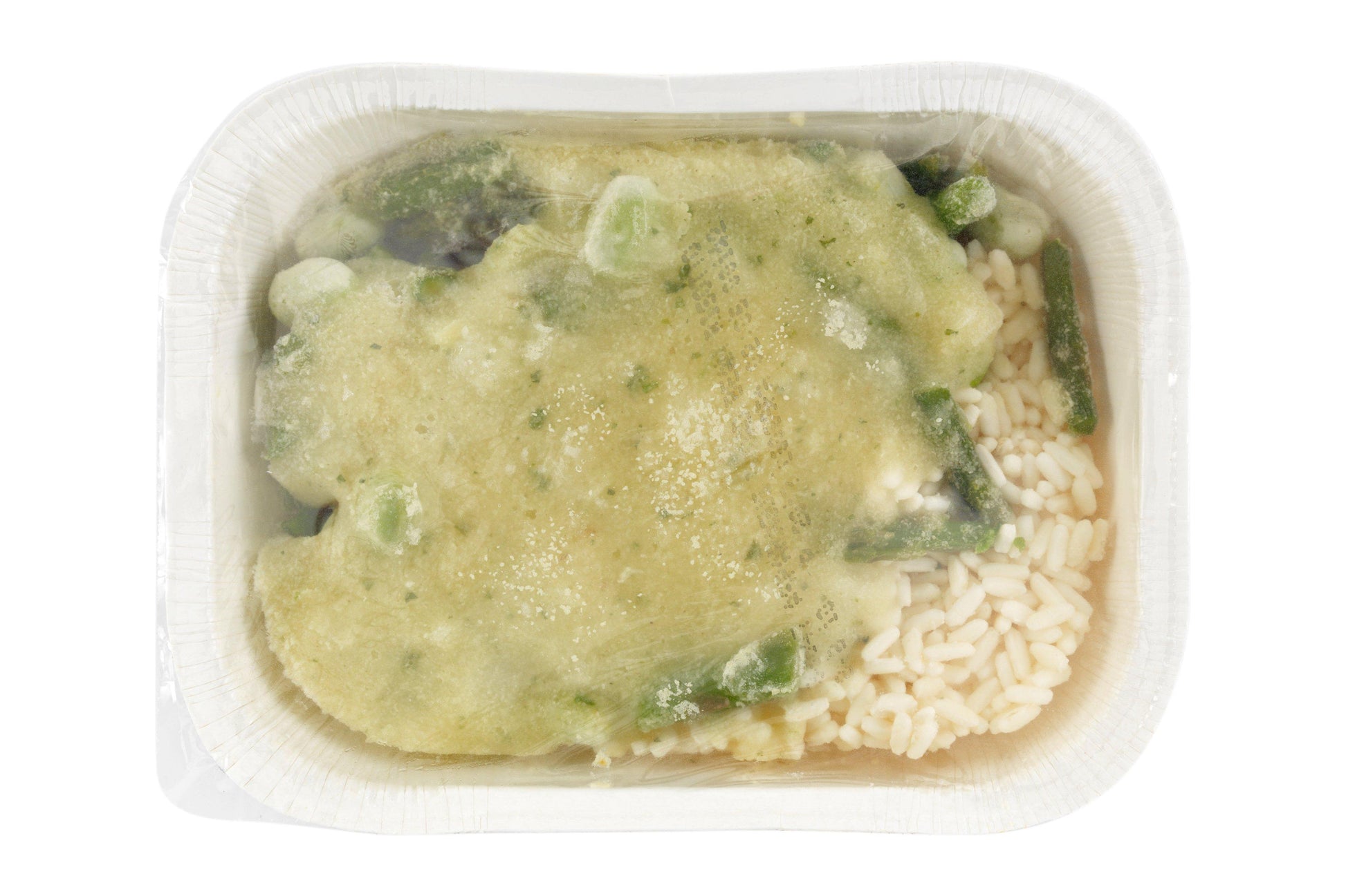 Brakes Asparagus, Broad Bean & Roasted Garlic Risotto 12 x 350g Ready Meals Asetena Pa 