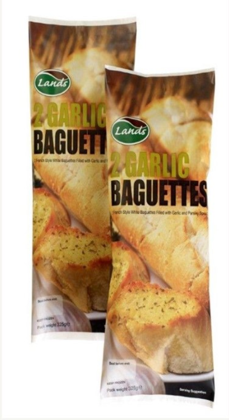 Lands Garlic Baguettes2's 12x340g