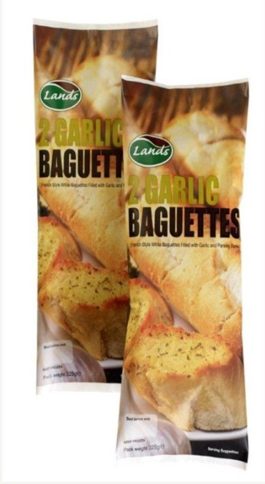 Lands Garlic Baguettes2's 12x340g
