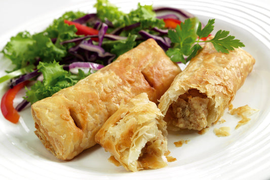 Brakes 4" Vegan Sausage Rolls 48 x 64g Ready Meals Asetena Pa 