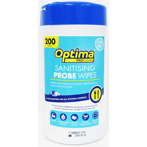 Optima Probe Sanitising Wipes   200s × 1