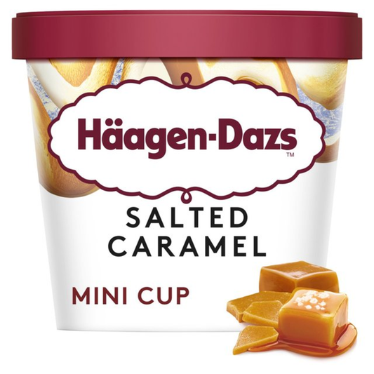 Haagen Dazs Salted Caramel Minicups 24x95ml 24x95ml