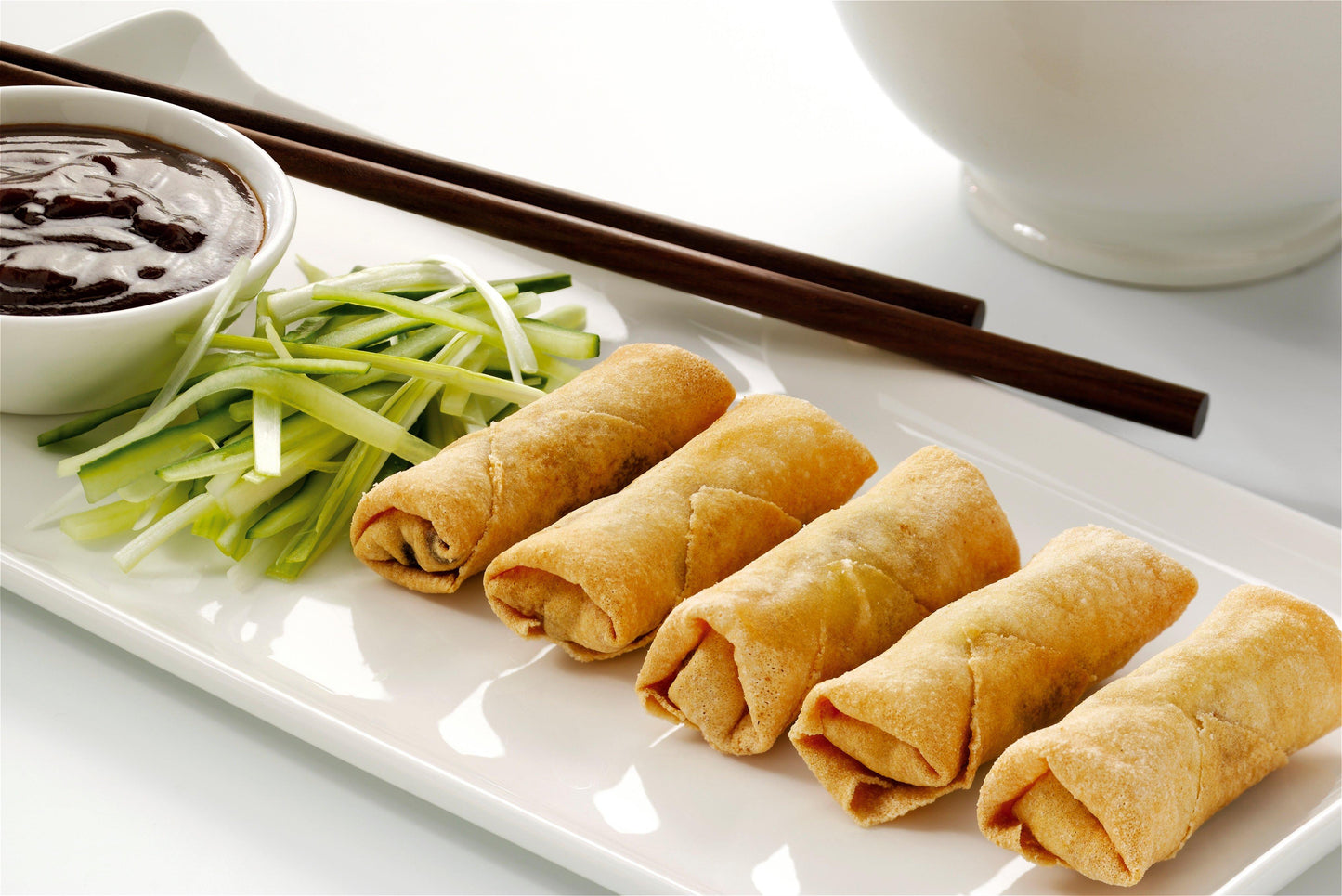 Brakes Mini Duck & Hoisin Spring Rolls 72 x 18g Ready Meals Asetena Pa 