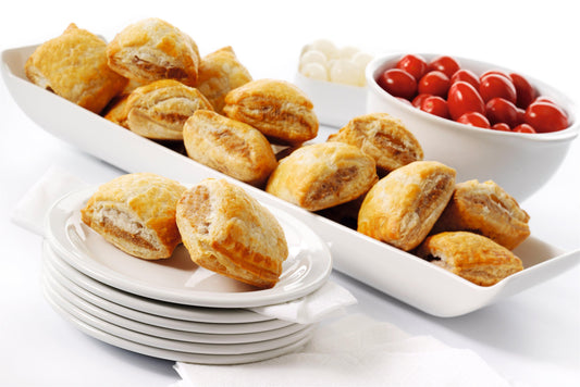 Sysco Essentials 2" Cocktail Sausage Rolls 4 x 50 x 35g Ready Meals Asetena Pa 