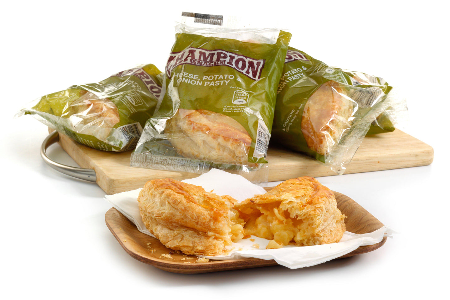 Brakes Cheese, Potato and Onion Pasty 20 x 127g Ready Meals Asetena Pa 