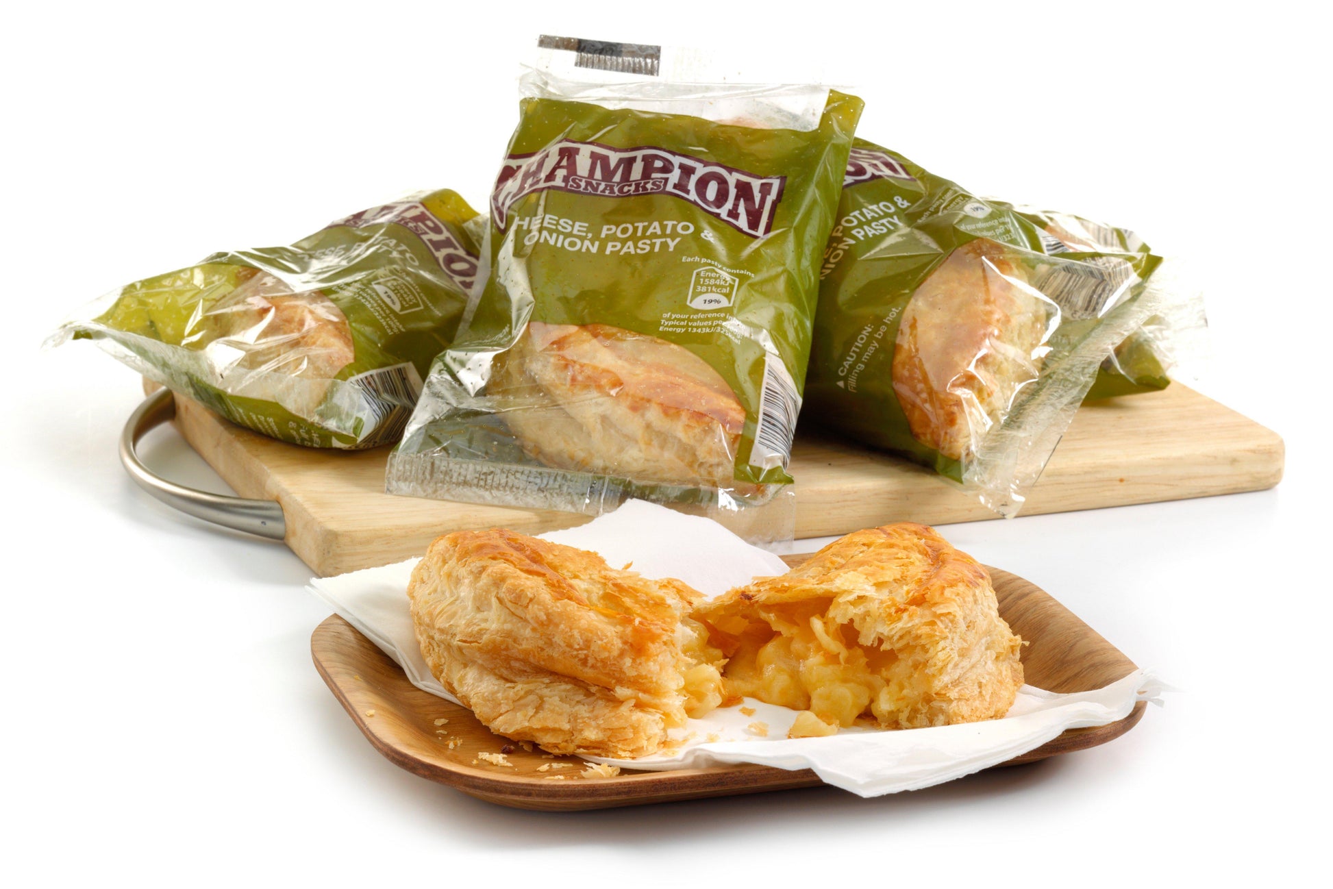 Brakes Cheese, Potato and Onion Pasty 20 x 127g Ready Meals Asetena Pa 