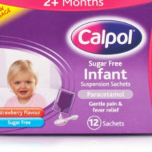 Calpol Sugar Free Sachets ml  6x12's