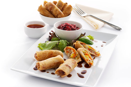Brakes Mini Vegetable Spring Rolls 90 x 18g Ready Meals Asetena Pa 