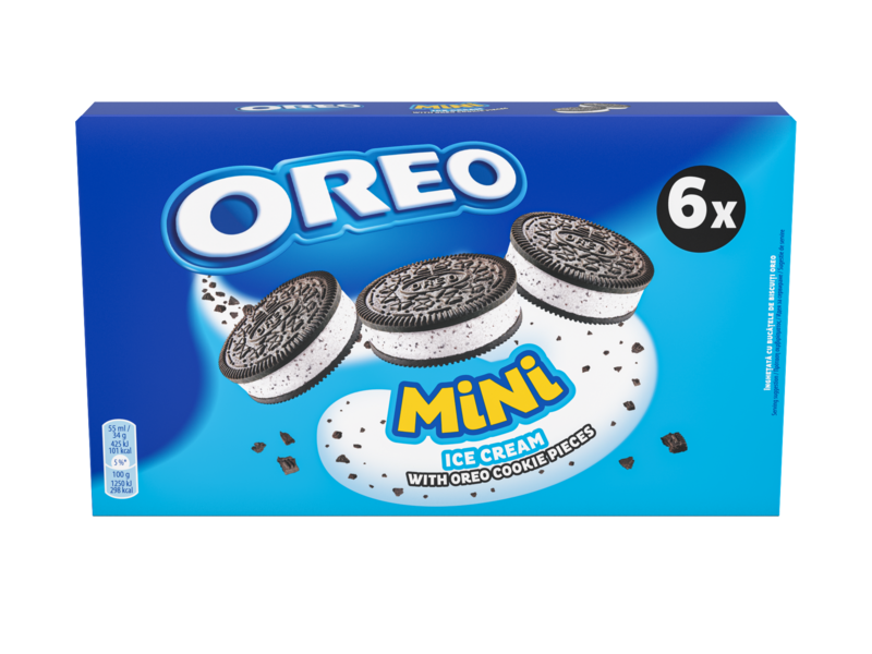 Oreo Mini Cookie Sandwich 6 Pack Multipack 8x6x55ml